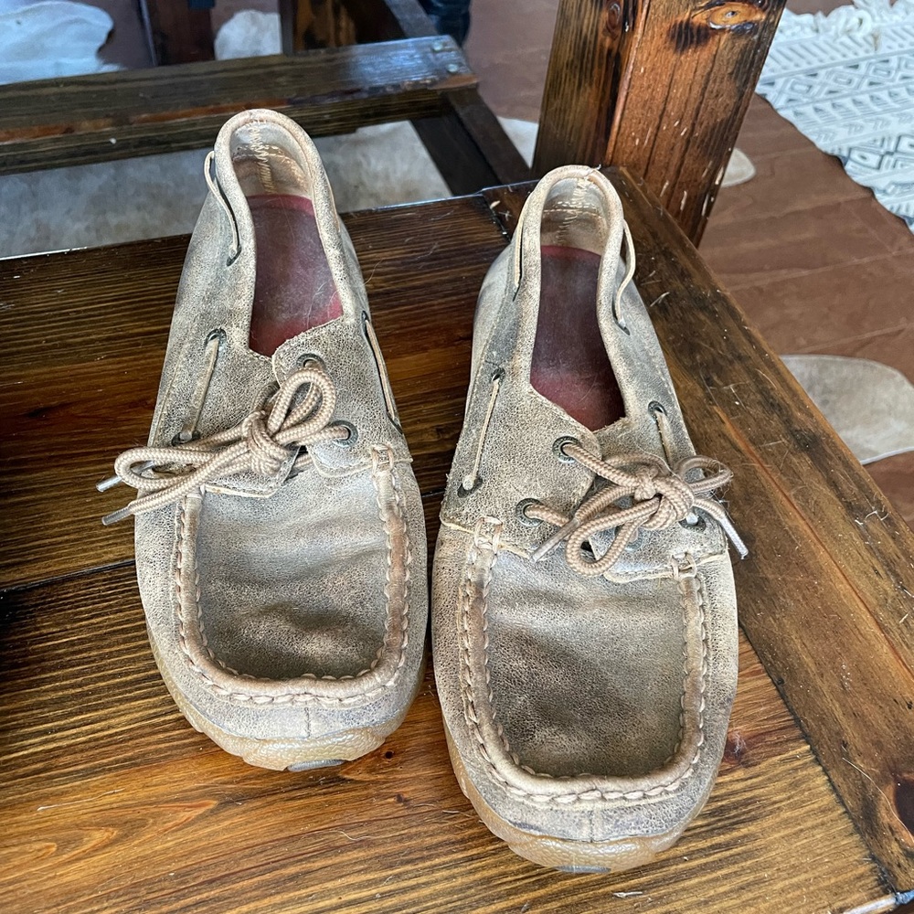 Twisted X moccasins
